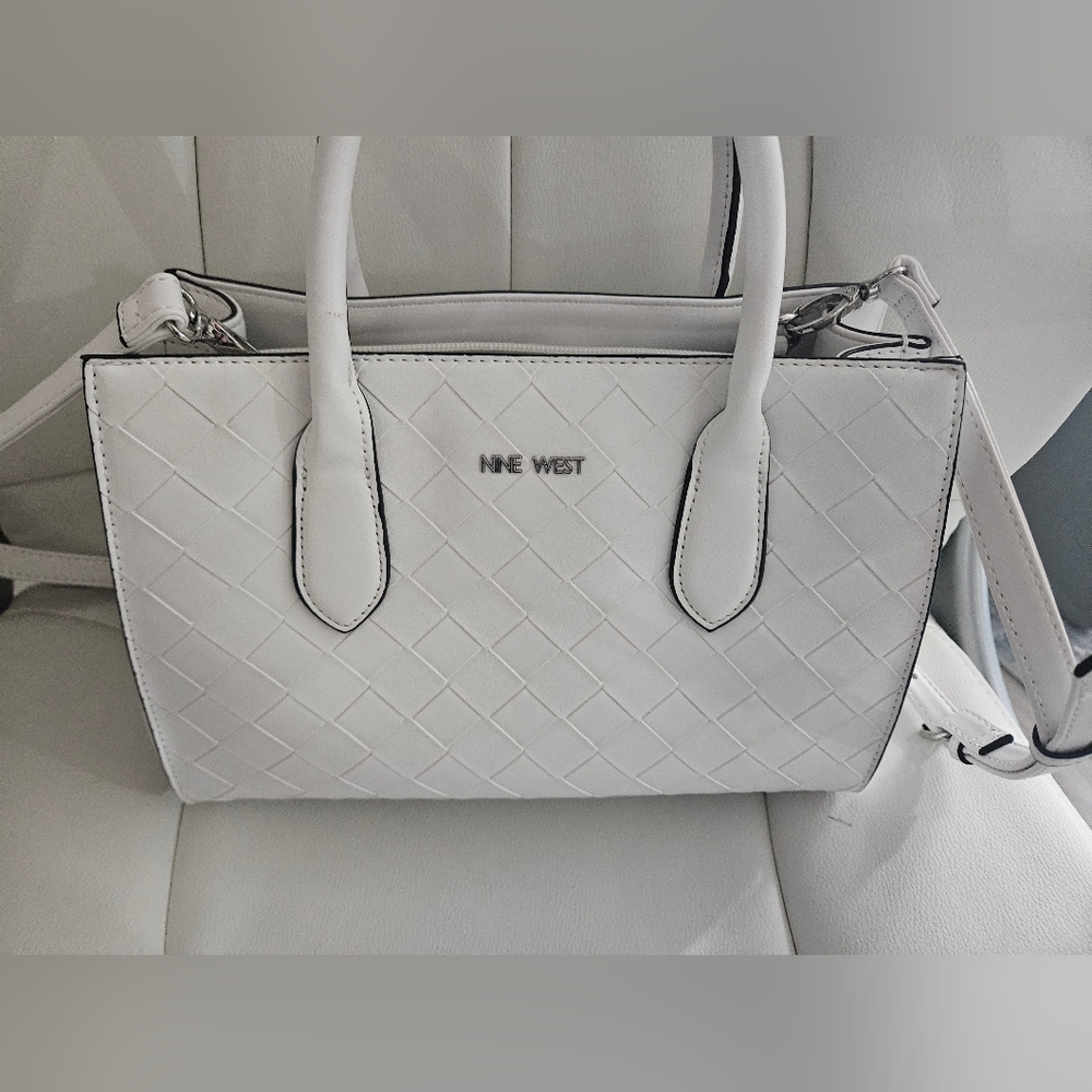 White purse